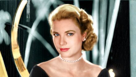 Grace Kelly, princesse de Monaco, sur le Rocher