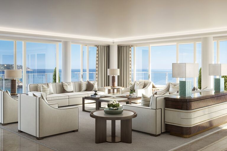 Monaco Appartement séjour