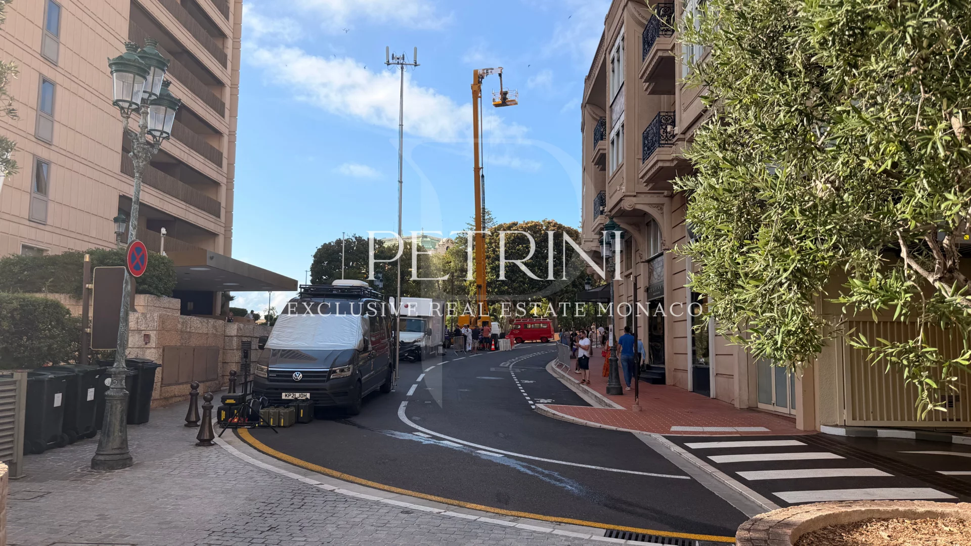 Dreharbeiten zum Ocean's Eleven Prequel in Monaco, Kulisse von 1962 am Port Hercule